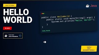 Do the Java by self