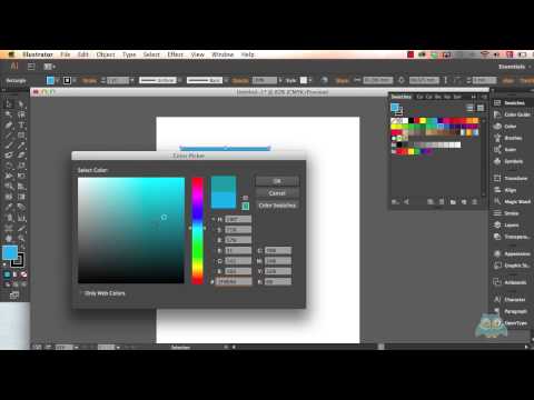 Video: Illustrator'da Renk Örnekleri paneli nerede?