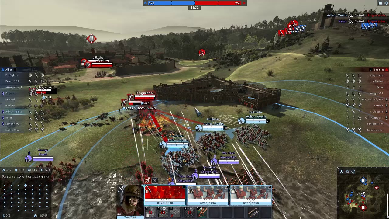 Total War: Arena Cavalry does not always counter javelins