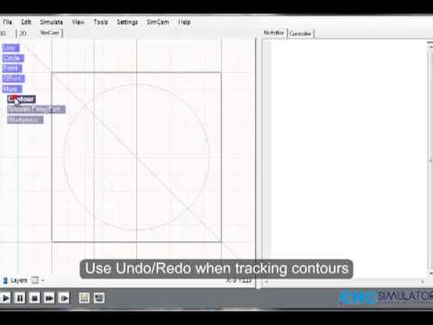 SimCam Object Editing and Undo/Redo