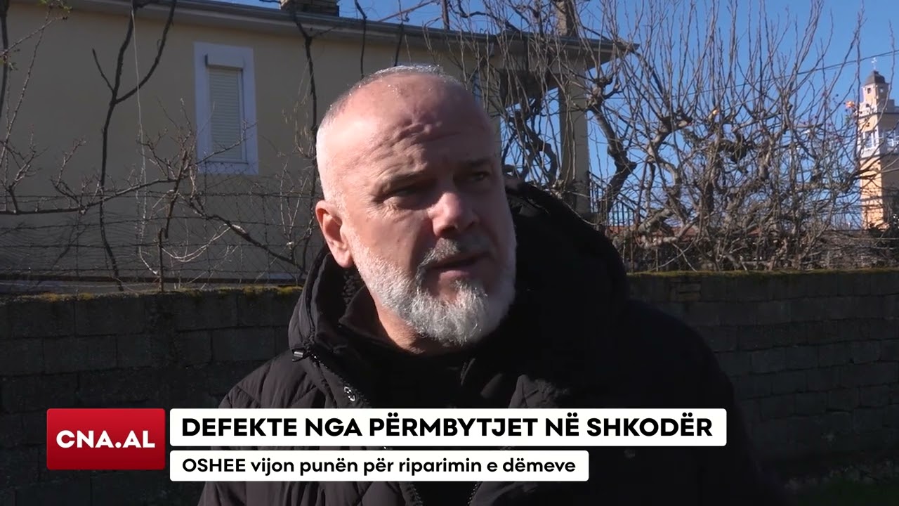 DEFEKTE NGA PËRMBYTJET NË SHKODËR/ OSHEE vijon punën për riparimin e dëmeve
