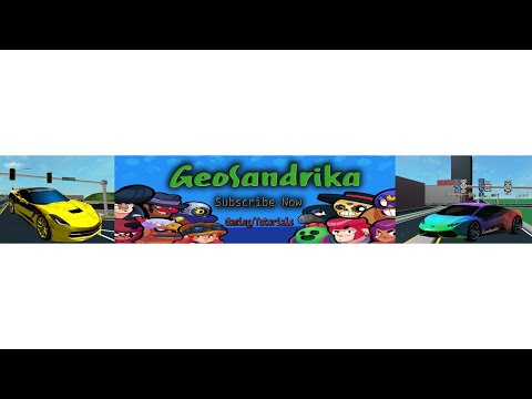 Making @GeoSandrika YouTube Banner | Speed Art