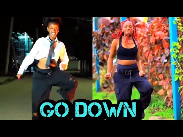 Go Down - Papa Nyosto   (Trending Tiktok challanges)  #dance #foryourpage #viralvideo