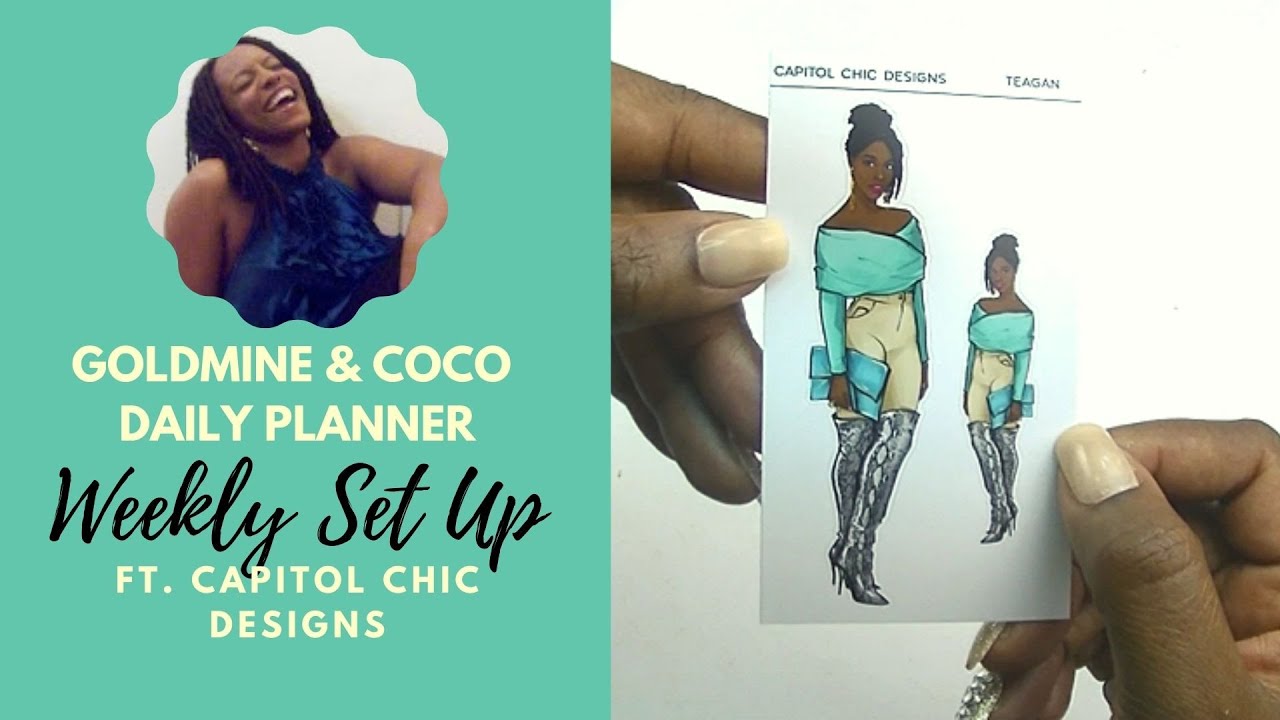 Daily Planner Set Up || FT Capitol Chic Designs