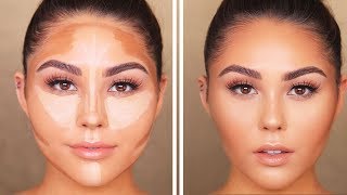 How To Contour \& Highlight For Beginners | Roxette Arisa