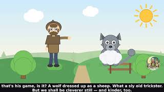 The Wolf in Sheep's Clothing 🐺🐑 Bedtime story for kids | The Tales of Grandma Moon