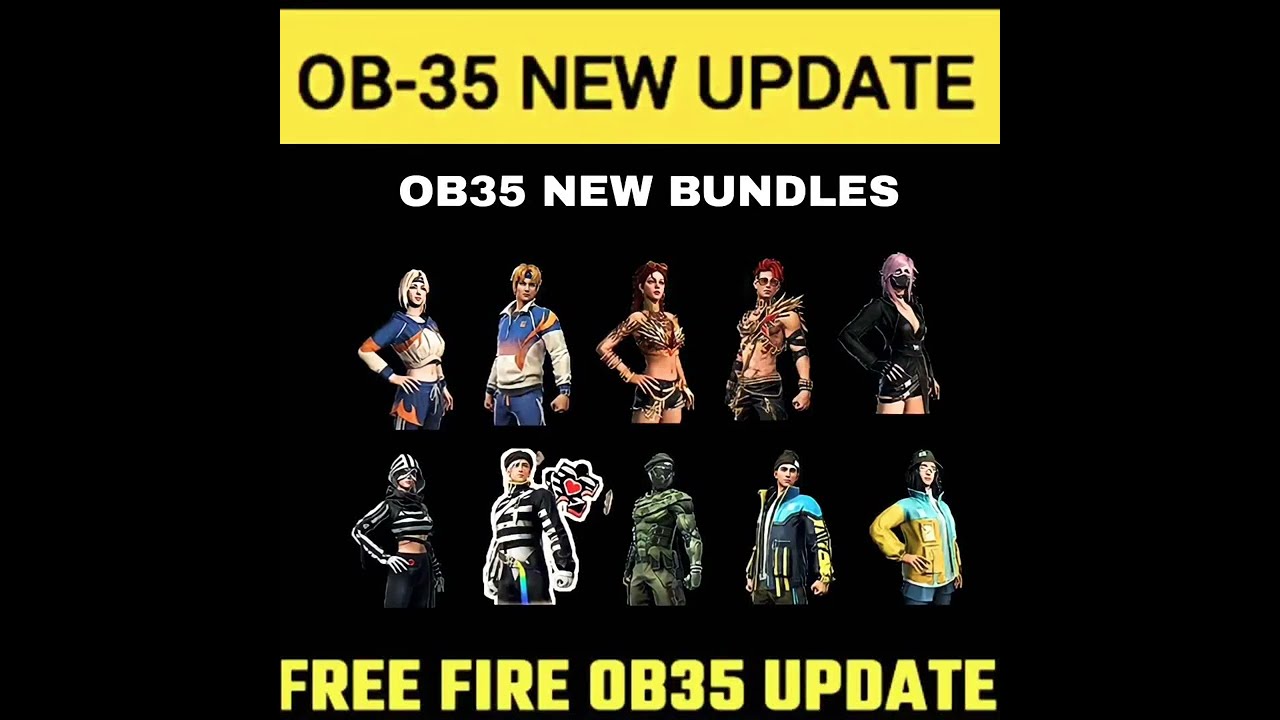 OB35 UPDATE ll NEW BUNDLE / GUN SKIN / NEW FEATURES - GARENA FREE FIRE 