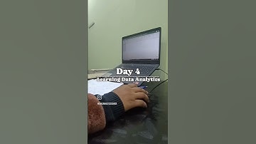 Day 4 of learning data analytics#100dayschallenge #dataanalyst #dataanalytics #studywithme