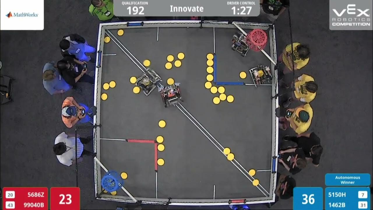 Vex Spin Up Qualification 192 Worlds 2023 YouTube