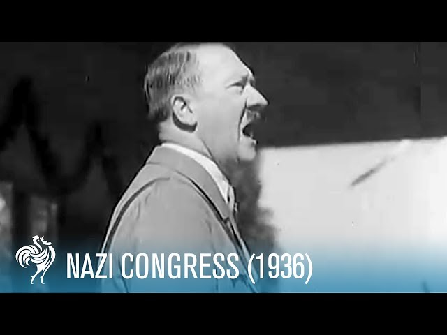 Nazi Congress in Nuremberg, Germany (1936) | British Pathé class=