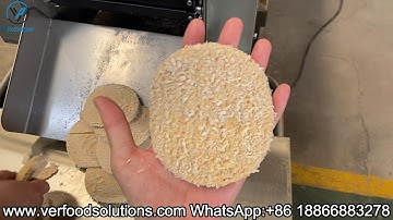 VERFOODSOLUTOINS Patty Forming Flouring Battering Breading Continuous Frying Process Line