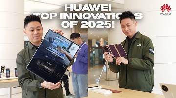 Huawei’s HarmonyOS 6, Next Gen Foldables, and Cameras! | Best Innovation 2025! 🔥
