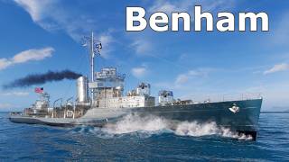 World of WarShips Benham - 6 Kills 200K Damage