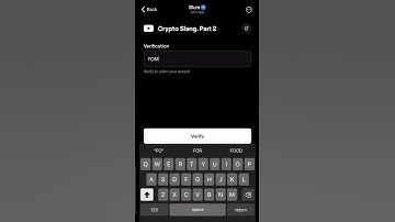 Crypto Slang. Part 2 Blum Code #new