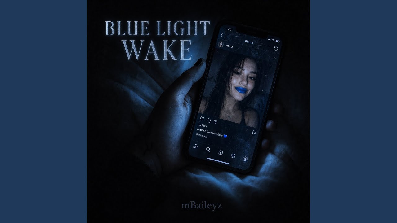 BLUE LIGHT WAKE cover