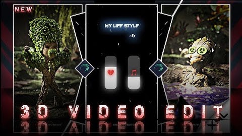 "3d new style alight motion viral video edit xml" by THE PAPPU EDITOR