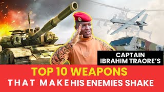 Top 10 Powerful Weapons Strengthening Burkina Faso's Defense Under Captain Ibrahim Traore