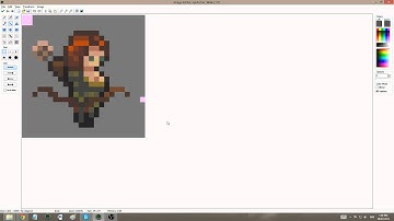 Dungeon Core - Time Lapse Archer Walk Cycle