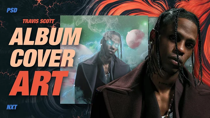 🔥🔥 HOW TO MAKE DOPE TRAVIS SCOTT HIP-HOP COVER ART | NXT STUDIOS