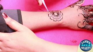 NAQSHAD KALOO QURUX BADAN BEAUTIFUL HENNA DESIGN BY ZAHRA BELA BEAUTY