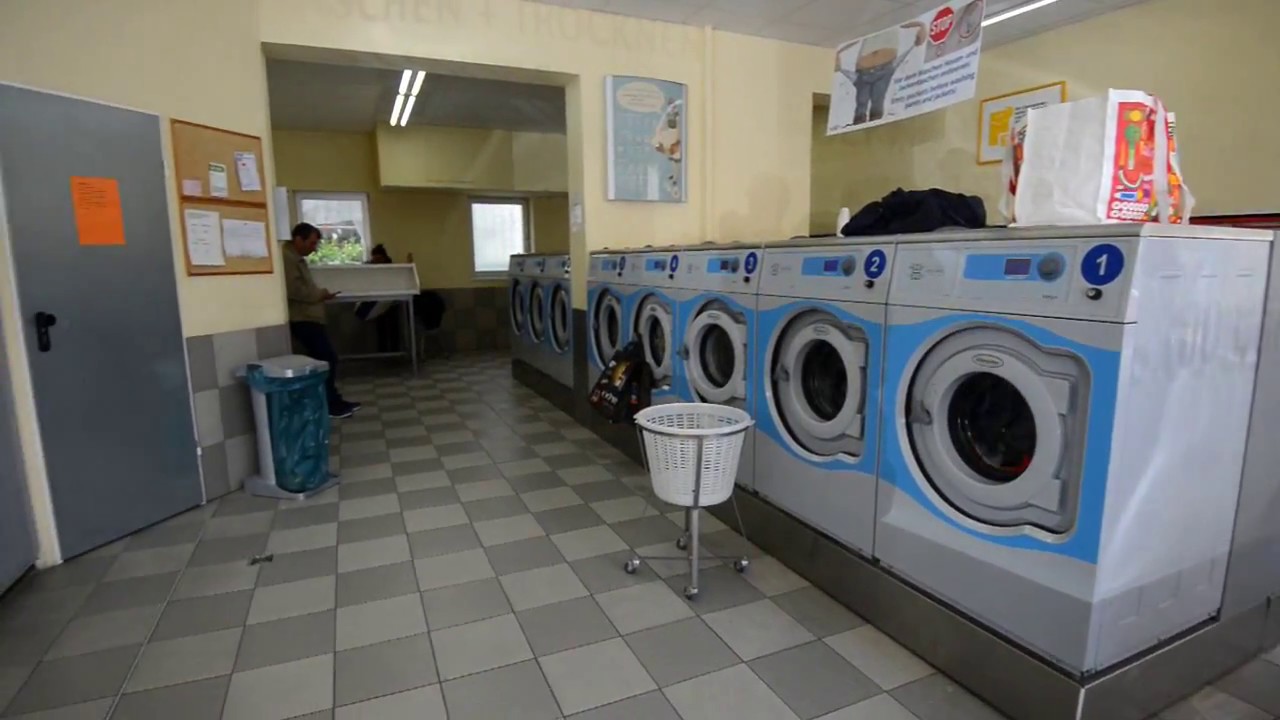Waschsalon Frankfurt am Main - Sandweg 39 - YouTube