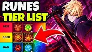 SAILOR PIECE TIER LIST (RANKING ALL BEST RUNES) | ROBLOX SAILOR PIECE