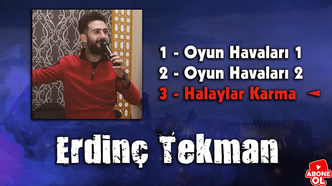 Erdinç Tekman - Mardine, Cumbullu, Musto ( Erzurum Halaylar)