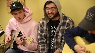Video thumbnail of "Hot Mulligan - "The Soundtrack To Missing A Slam Dunk" (Acoustic In-Store)"