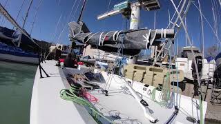 CODE10 #1 - Preparation Day 2. - Checking the sails