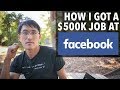 How I got a $500K job at Facebook (as a software engineer).
