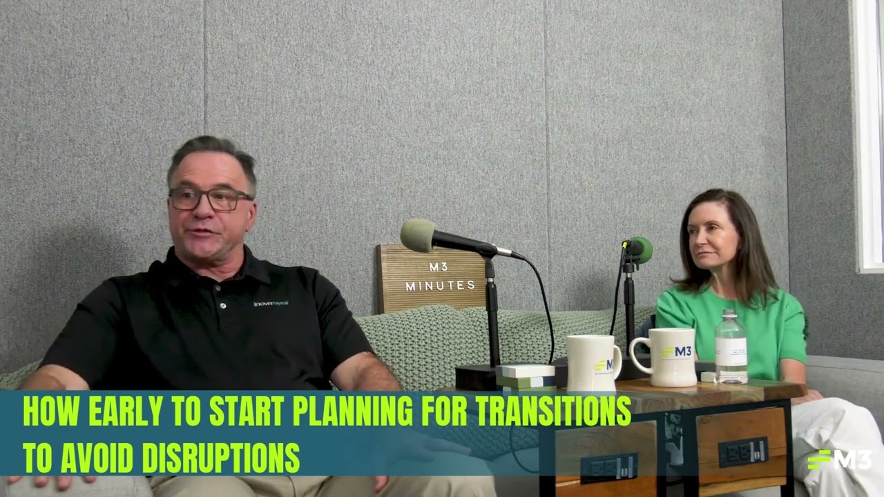 How early should you start planning for transitions to avoid disruption?