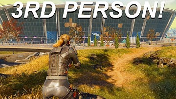 How To PLAY In 3RD PERSON In Warzone!