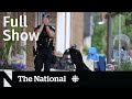 CBC News: The National | July 4 parade shooting, Airport chaos, 4th vaccine doses