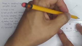 Constructing Parallel Lines Using Compass and Ruler