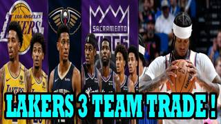 Just In Lakers 3 Team Trade Na Grabe Ang Nangyari Sa Lakera Ngayon