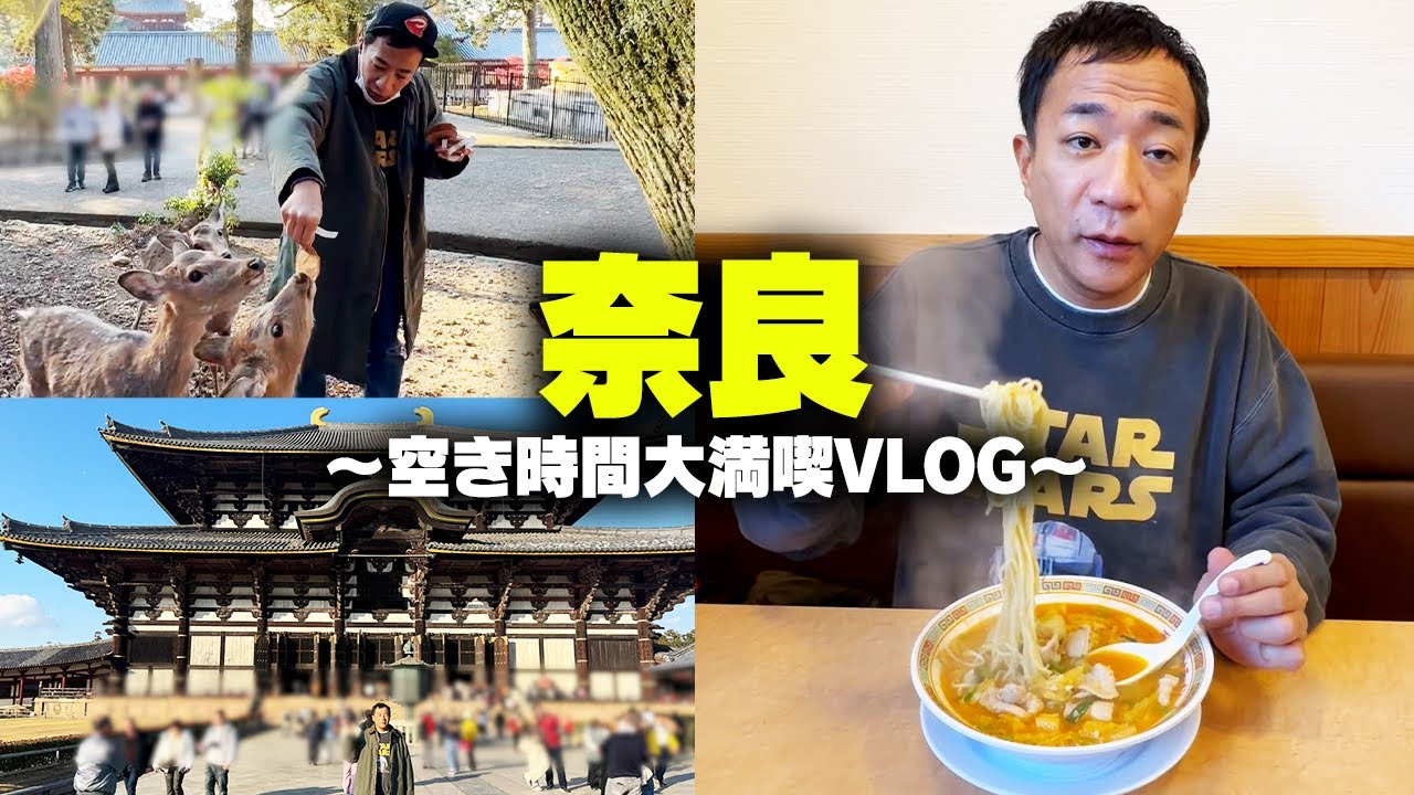 【VLOG】奈良を大満喫した日