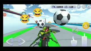 SUPER HERO BIKE STUNT GT RACING GAME ( LEVEL-10) #gtbikeracing screenshot 2
