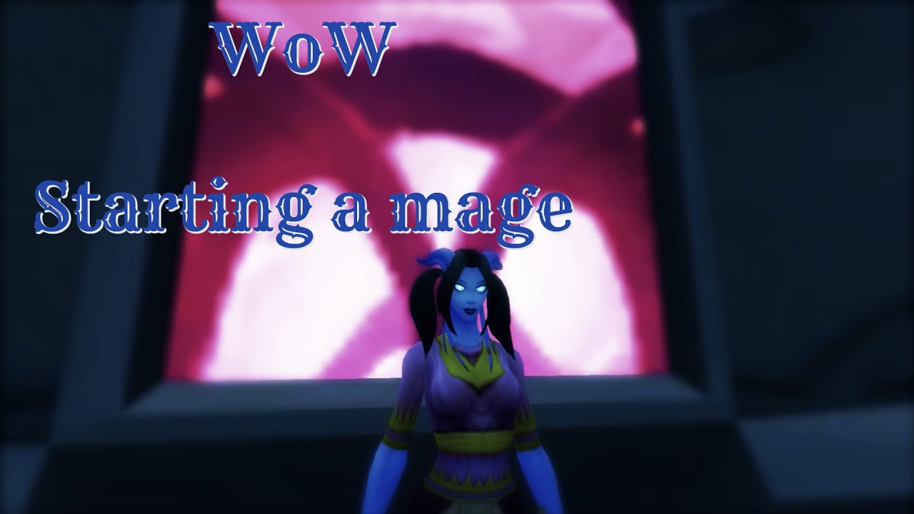 ☆★ASMR★☆ World of Warcraft | Starting a Draenei Mage