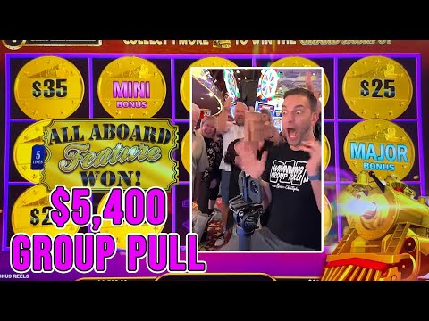 I CHOOOOSE this GROUP PULL at $5,400!! #ChooChoo JACKPOT!