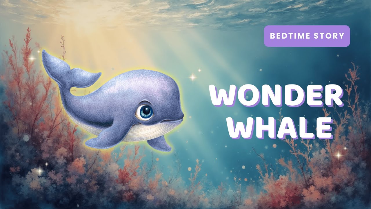 Willy, the Wonder Whale | Bedtime Story for Kids | Calm Ocean Tale for Sleep