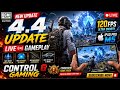 BGMI 4.4 UPDATE LIVE 🔴 iPad Pro M5 120FPS ⚡ Conqueror Rank Push | CONTROL G GAMING