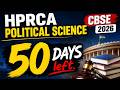 HPRCA POLITICAL SCIENCEOnly 50 Days Left | सिर्फ 50 दिन बाकी!