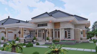 Desain Rumah 10x15 m dengan 4 Kamar Tidur dan Garasi | Owner:M. Apituley Jln. Sangkur Sorong