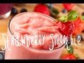 How to make a strawberry banana smoothie