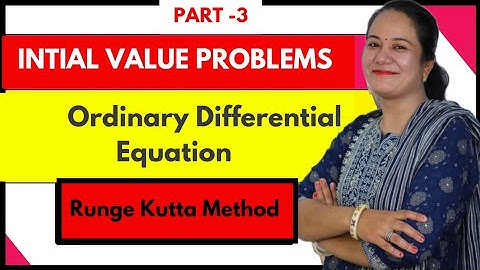 Initial Value Problem For Simultaneous Equations Using R-K Method/ Runge Kutta Method
