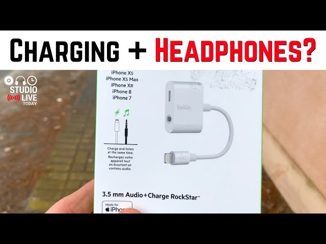 Headphone and Lightning port? Belkin Audio+Charge RockStar