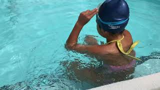 Maya Teaches You How To Do An Underwater Handstand