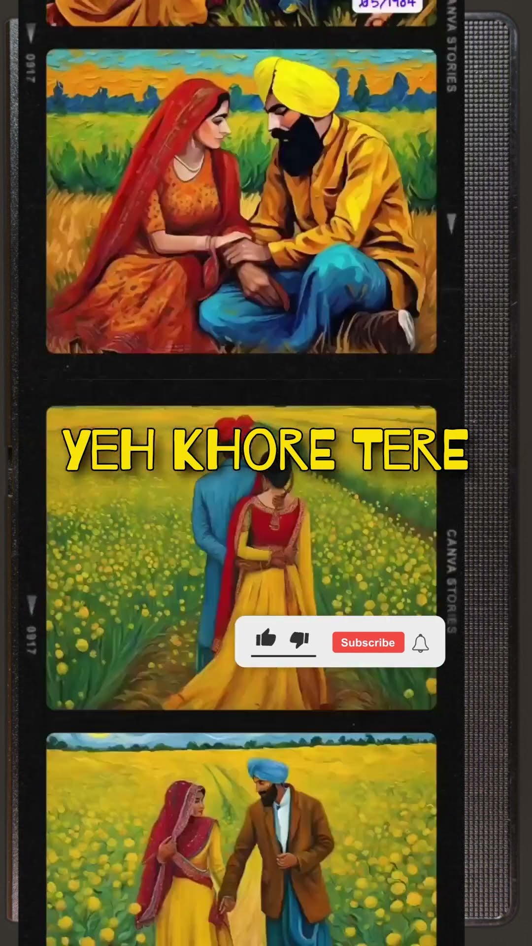 Main Tenu Pher Milangi | Amrita Pritam | Famous Punjabi Poem | Panjabi Kavita in Hindi | Amar Prem