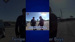 Tempe Police Officer Buys Unsheltered Man Burger King
