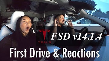 FSD v14.1.4 First Drive and Reactions